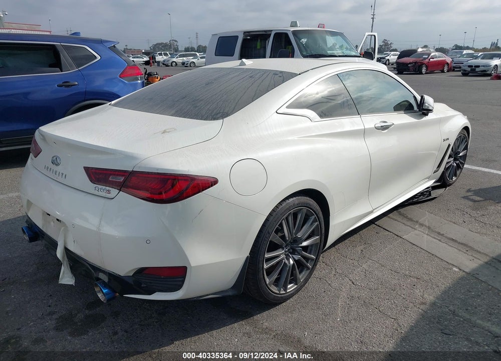 2017 INFINITI Q60 3.0T RED SPORT 400 VIN: JN1FV7EK7HM610595