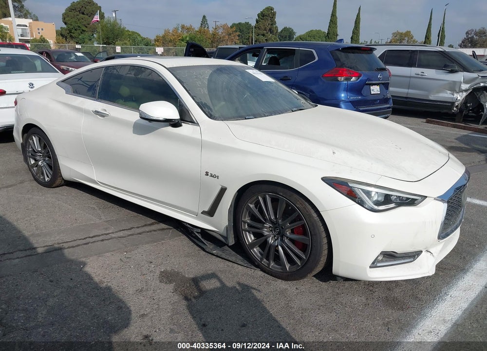2017 INFINITI Q60 3.0T RED SPORT 400 VIN: JN1FV7EK7HM610595