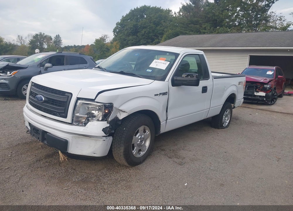 2014 FORD F-150 STX VIN: 1FTMF1EFXEKG41493