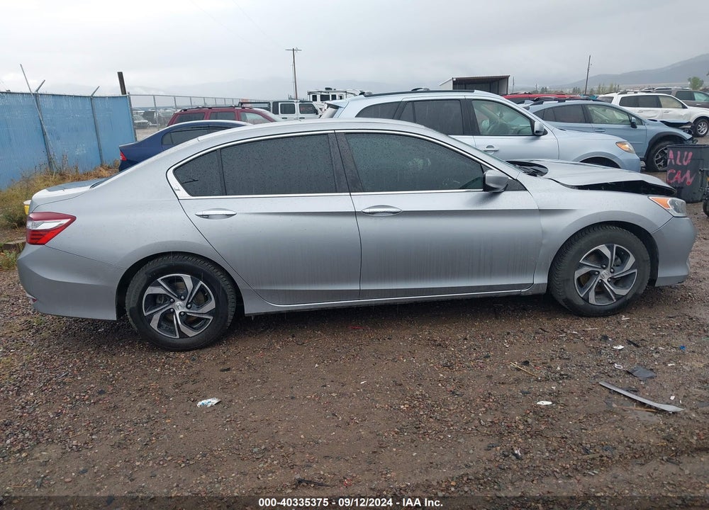 2017 HONDA ACCORD LX VIN: 1HGCR2F33HA193994
