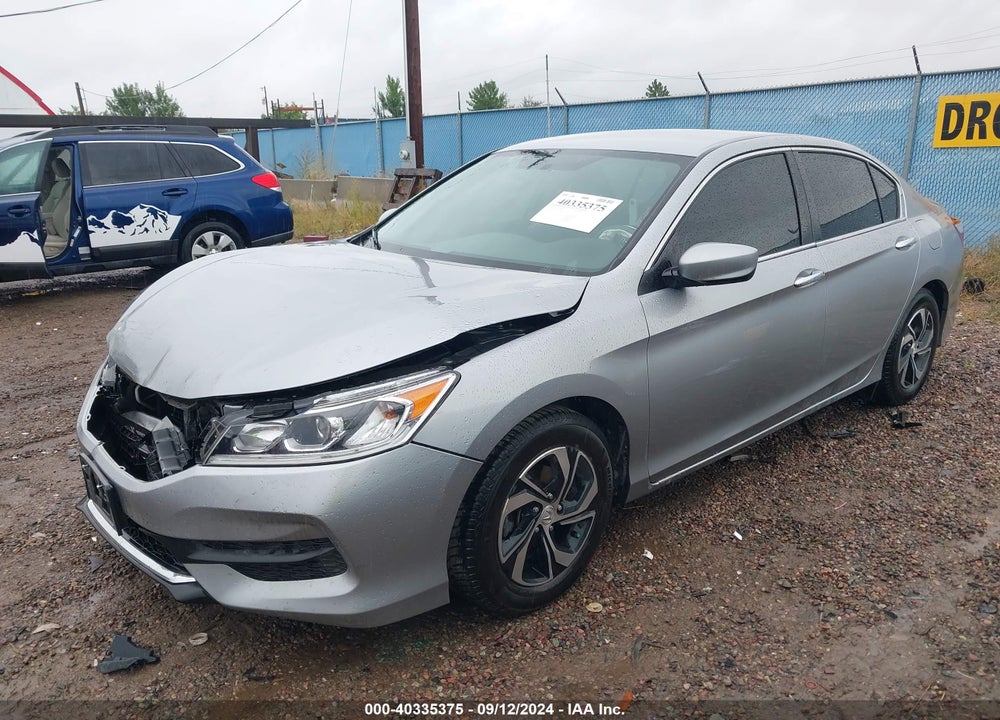 2017 HONDA ACCORD LX VIN: 1HGCR2F33HA193994
