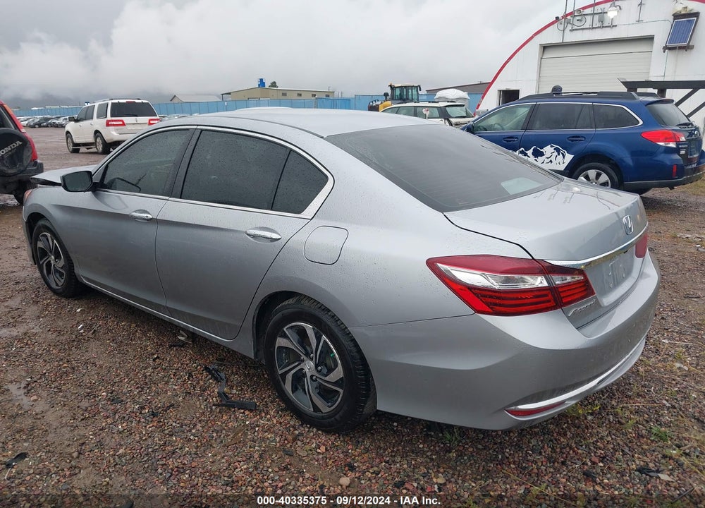 2017 HONDA ACCORD LX VIN: 1HGCR2F33HA193994