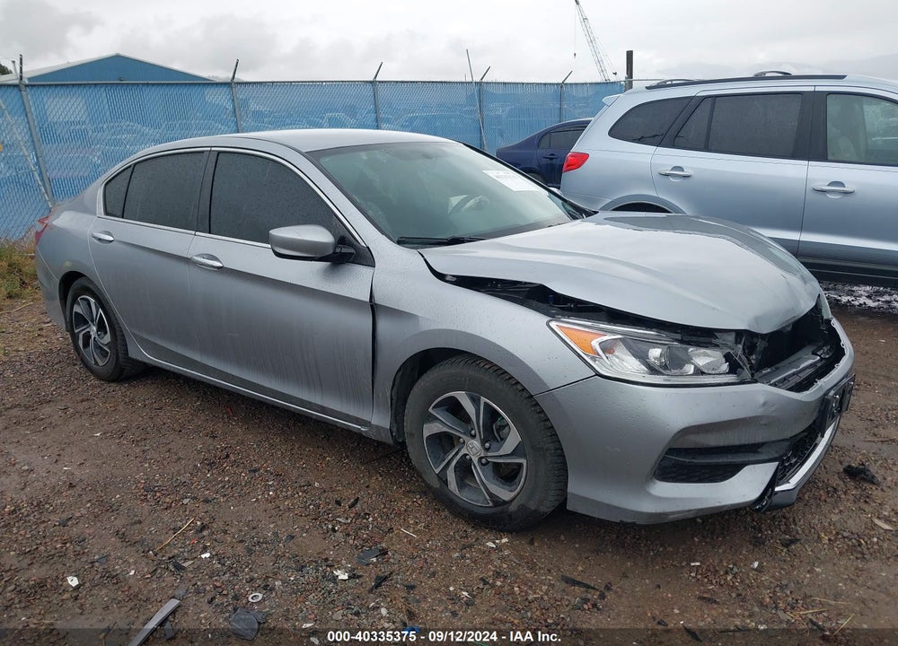 2017 HONDA ACCORD LX VIN: 1HGCR2F33HA193994