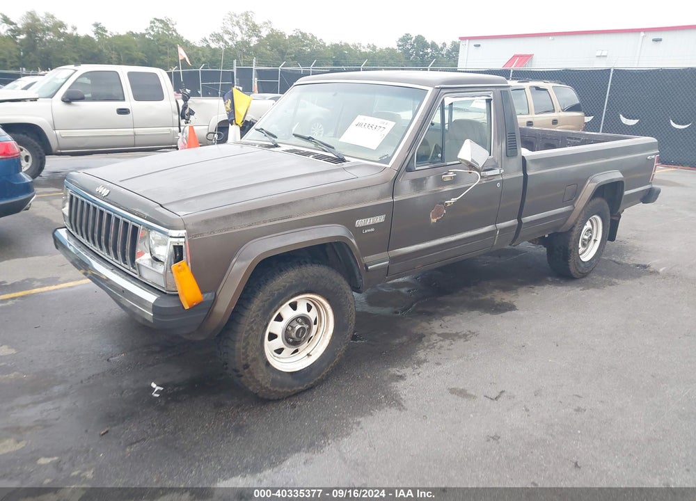 1987 JEEP COMANCHE LAREDO VIN: 1JTMR65T7HT065840