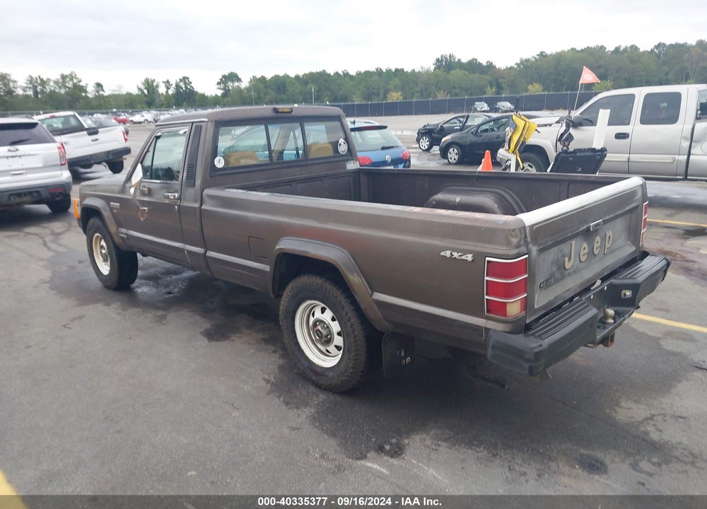 1987 JEEP COMANCHE LAREDO VIN: 1JTMR65T7HT065840