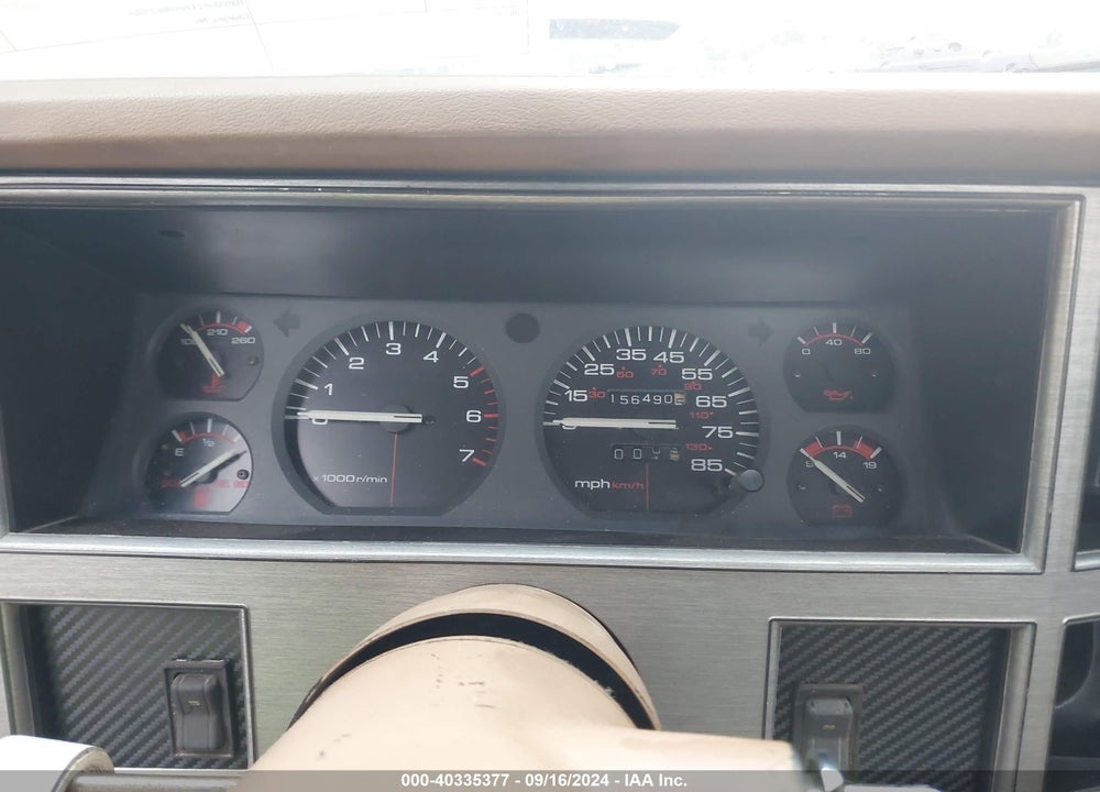 1987 JEEP COMANCHE LAREDO VIN: 1JTMR65T7HT065840