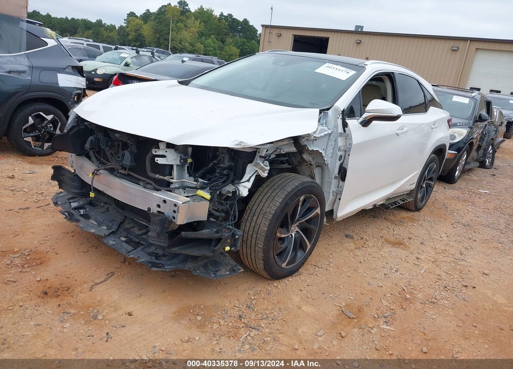 2017 LEXUS RX 450H VIN: 2T2BGMCA3HC014648