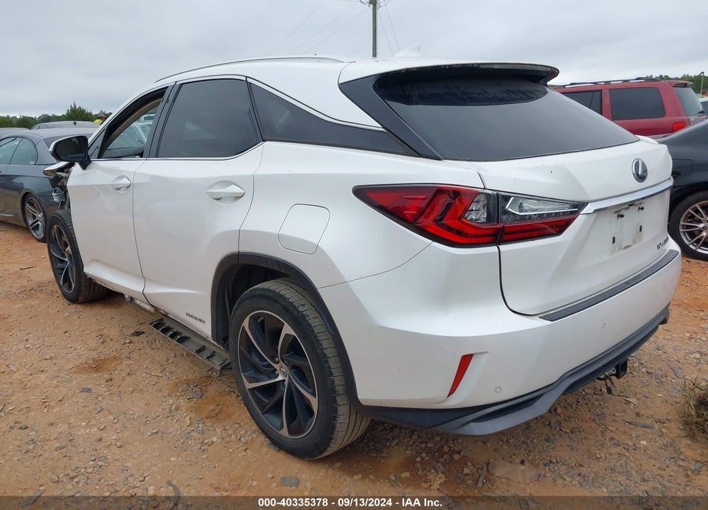 2017 LEXUS RX 450H VIN: 2T2BGMCA3HC014648