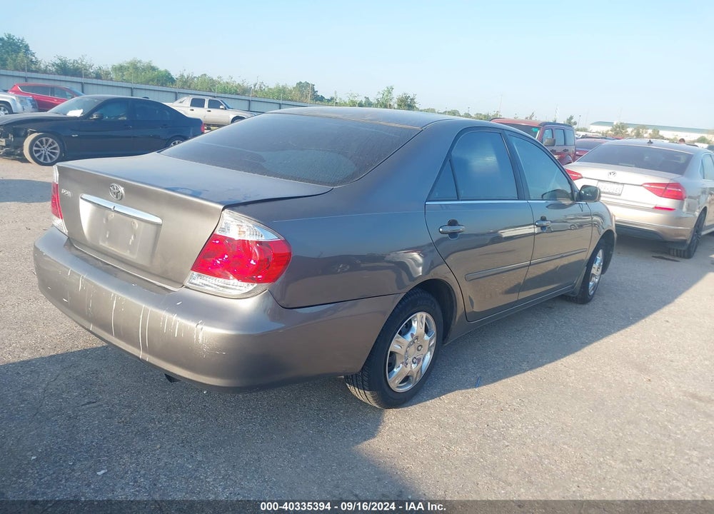 2005 TOYOTA CAMRY LE VIN: 4T1BE30KX5U980992