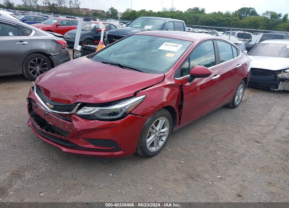 2017 CHEVROLET CRUZE LT AUTO VIN: 3G1BE5SM0HS517772