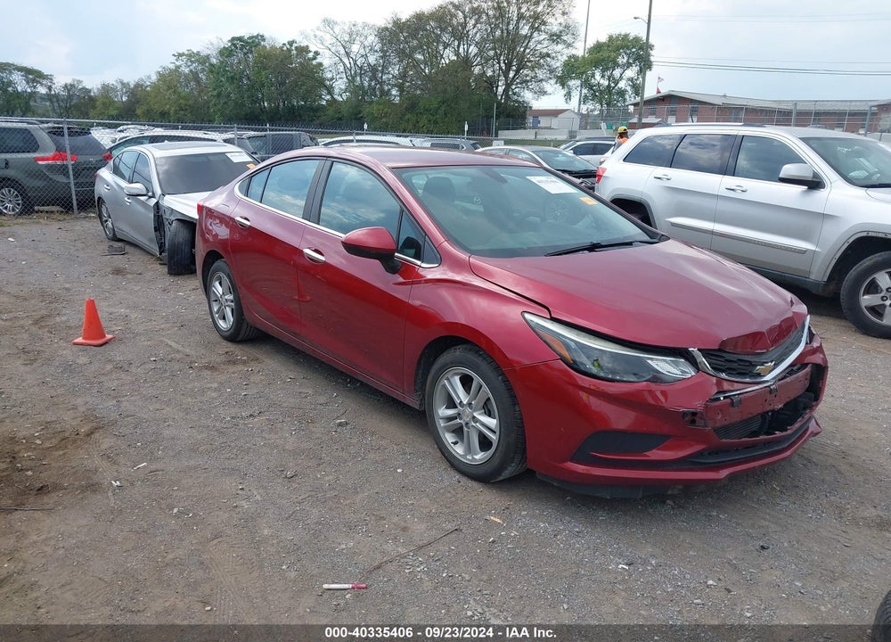 2017 CHEVROLET CRUZE LT AUTO VIN: 3G1BE5SM0HS517772