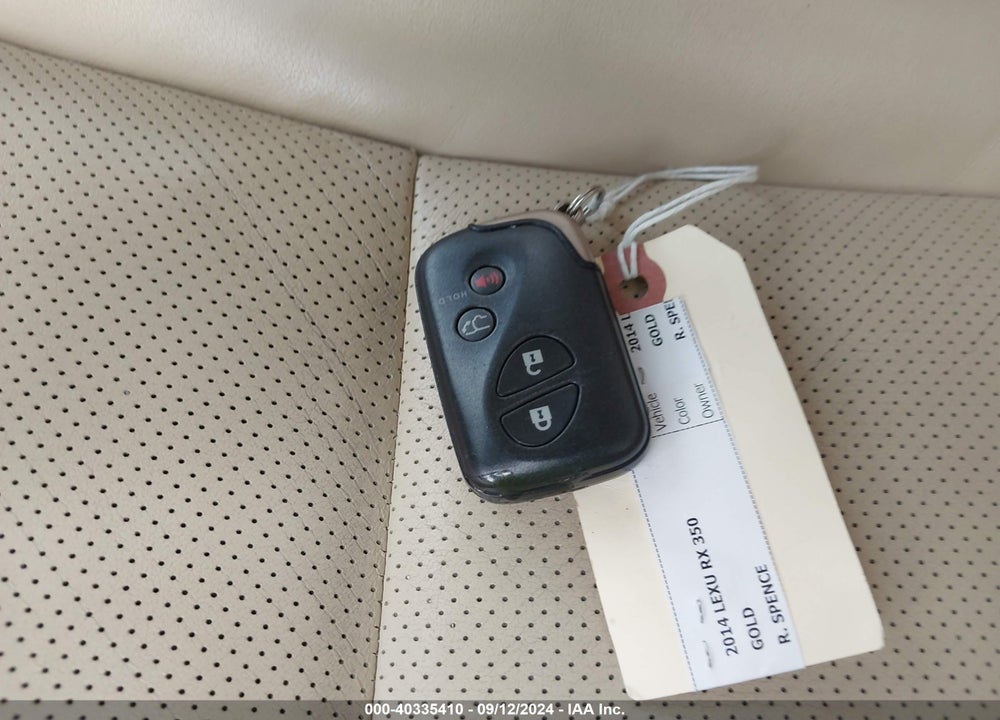 2014 LEXUS RX 350 VIN: JTJBK1BA6E2459718