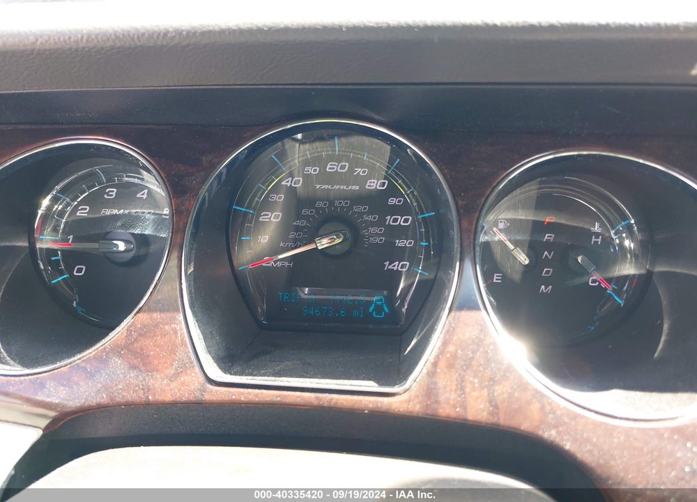 2012 FORD TAURUS LIMITED VIN: 1FAHP2FW1CG132692