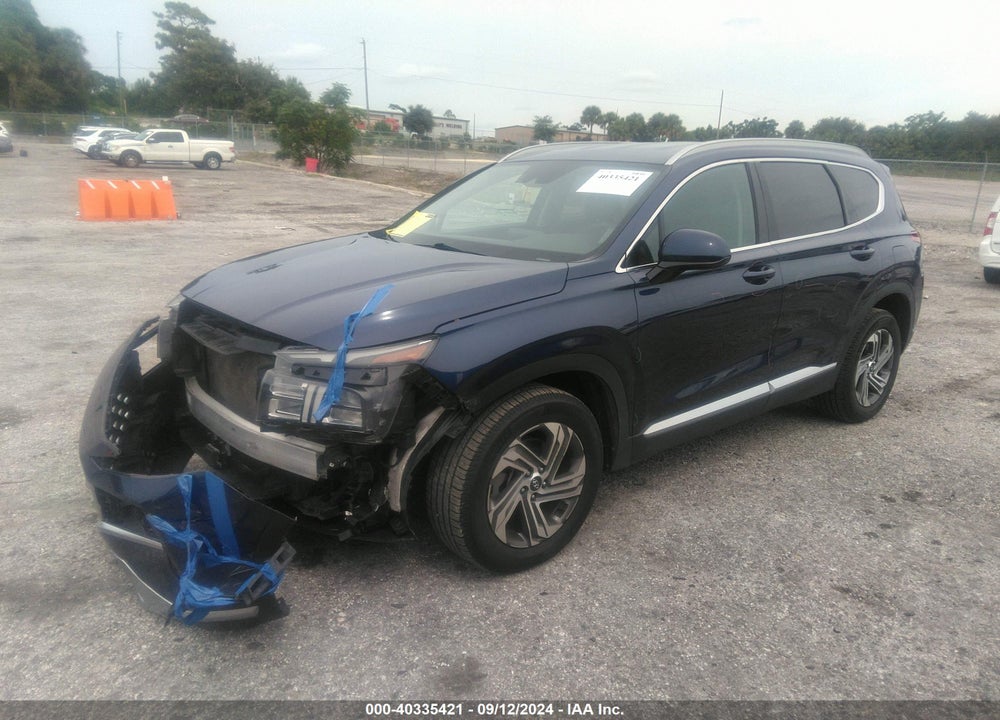 2021 HYUNDAI SANTA FE SEL VIN: 5NMS24AJXMH326797