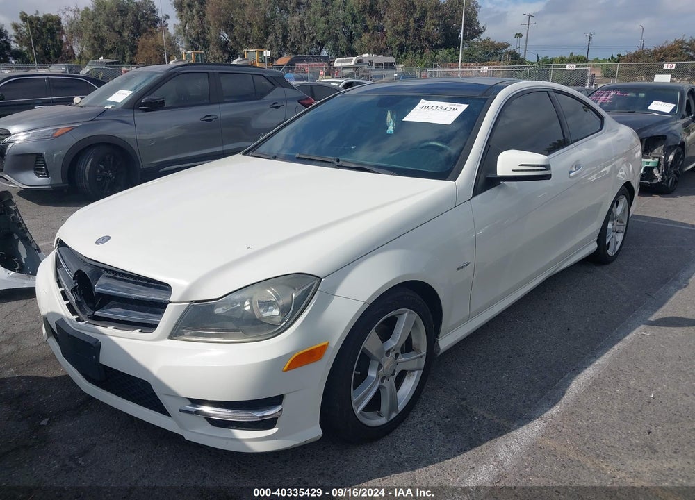2012 MERCEDES-BENZ C 250 VIN: WDDGJ4HB0CF771137