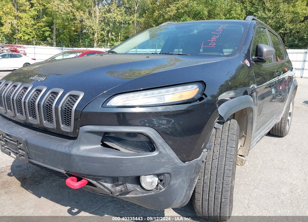 2014 JEEP CHEROKEE TRAILHAWK VIN: 1C4PJMBSXEW160599