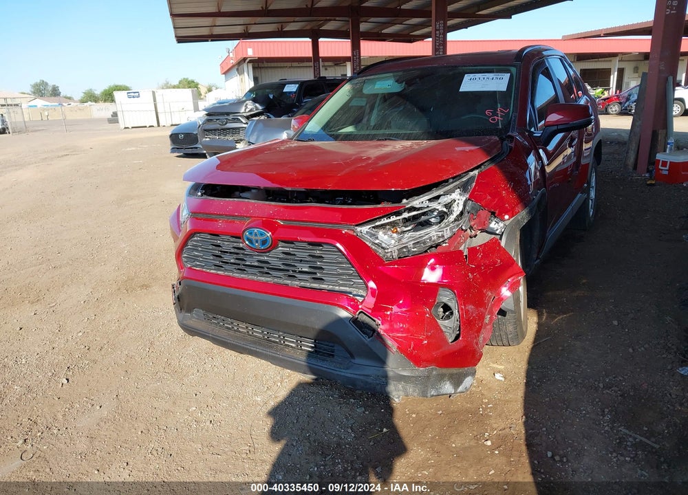 2020 TOYOTA RAV4 HYBRID XLE VIN: JTMR6RFVXLD002557