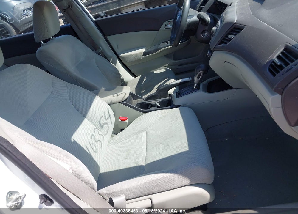 2012 HONDA CIVIC LX VIN: 2HGFB2F52CH320098