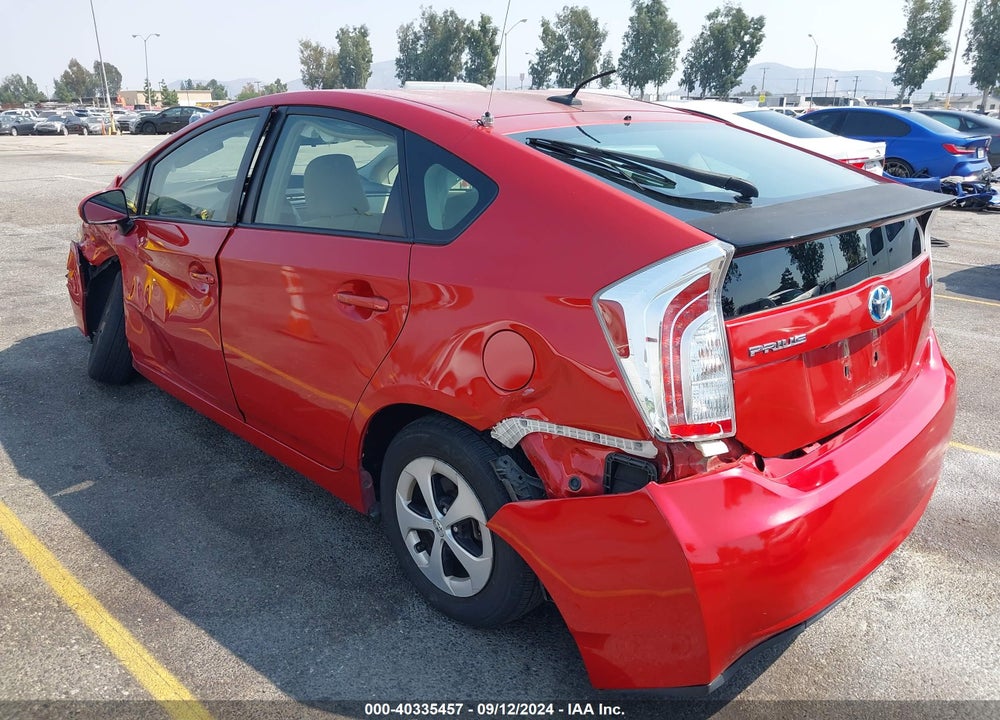 2014 TOYOTA PRIUS VIN: JTDKN3DU9E1772149