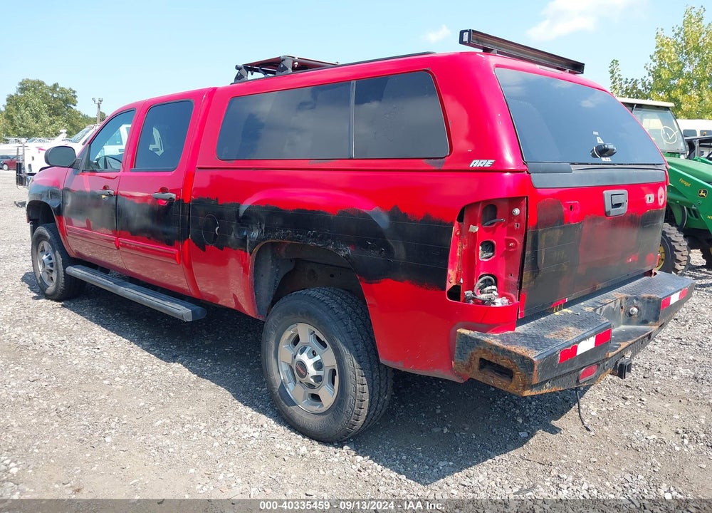 2011 GMC SIERRA 2500HD SLE VIN: 1GT120E86BF244572