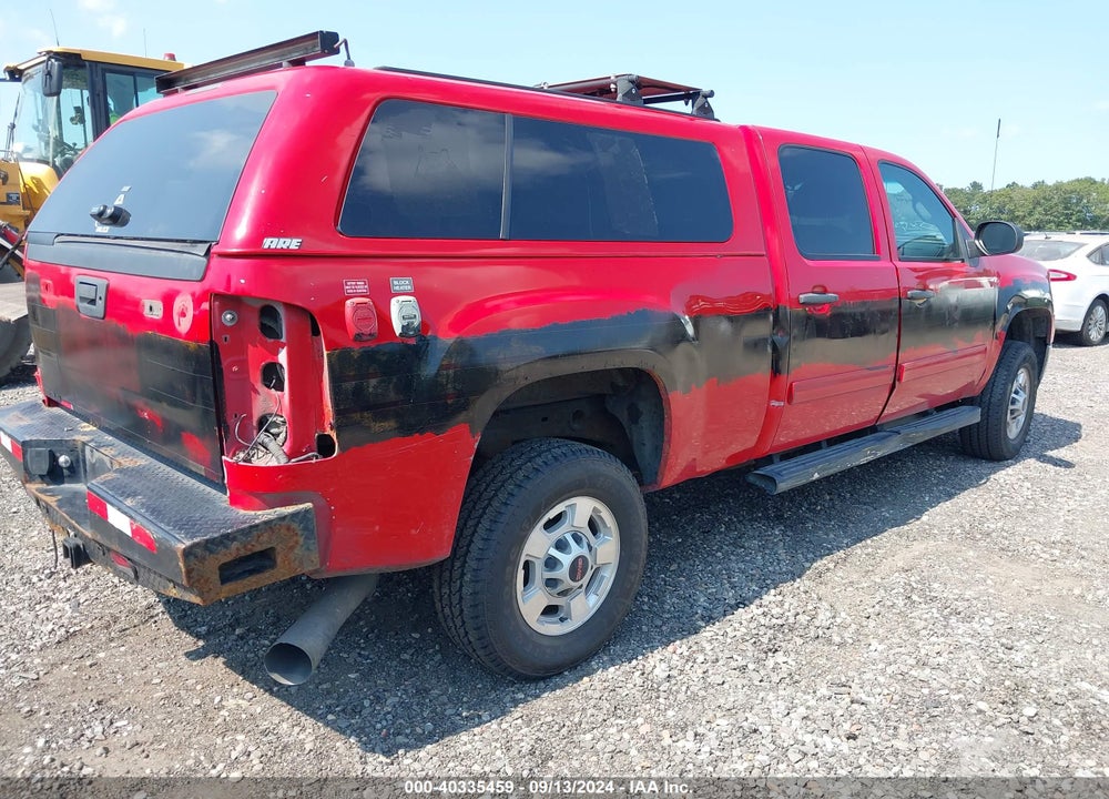 2011 GMC SIERRA 2500HD SLE VIN: 1GT120E86BF244572