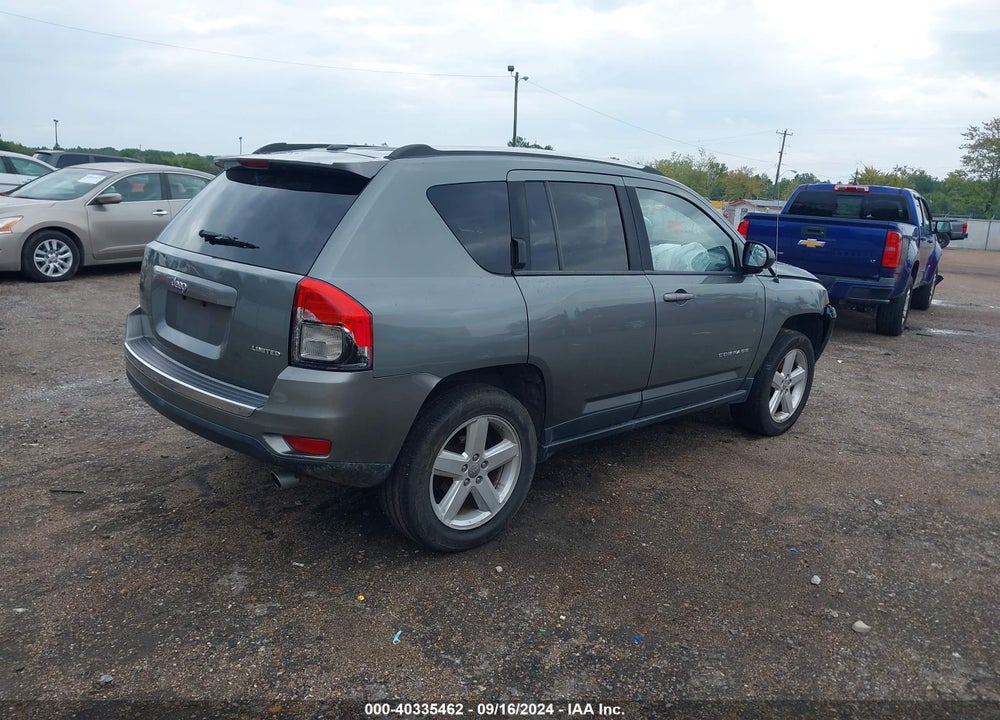 2012 JEEP COMPASS LIMITED VIN: 1C4NJCCB9CD580315