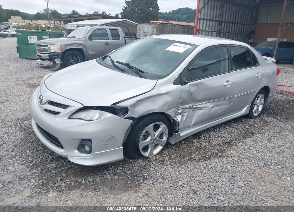 2012 TOYOTA COROLLA S VIN: 2T1BU4EE0CC789480