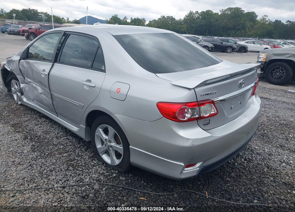 2012 TOYOTA COROLLA S VIN: 2T1BU4EE0CC789480