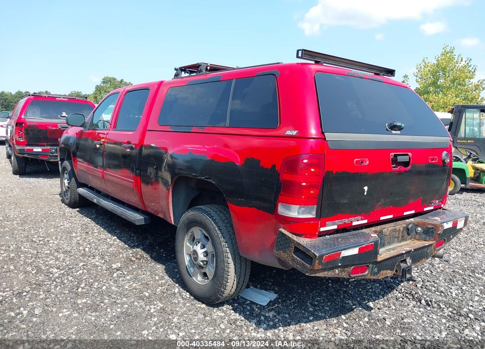2011 GMC SIERRA 2500HD SLE VIN: 1GT120E80BF242848