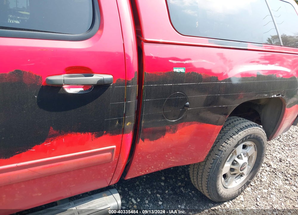 2011 GMC SIERRA 2500HD SLE VIN: 1GT120E80BF242848
