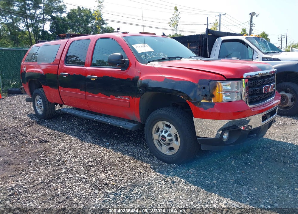 2011 GMC SIERRA 2500HD SLE VIN: 1GT120E80BF242848