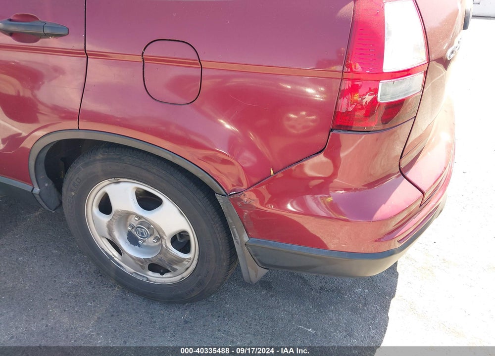 2010 HONDA CR-V LX VIN: 5J6RE3H30AL044728