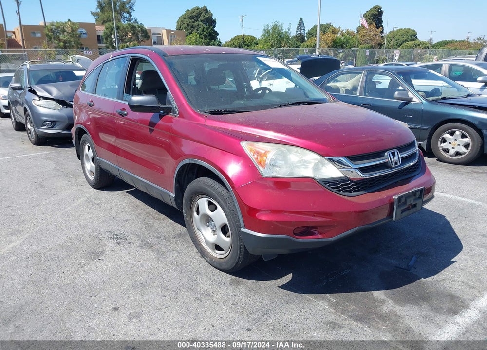 2010 HONDA CR-V LX VIN: 5J6RE3H30AL044728