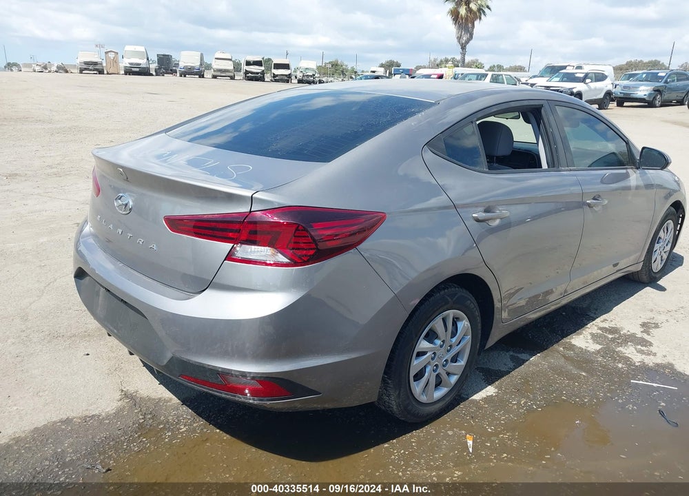 2020 HYUNDAI ELANTRA SE VIN: KMHD74LF3LU014584