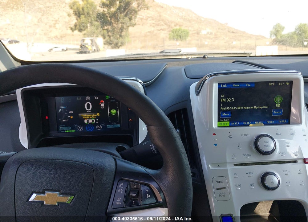 2013 CHEVROLET VOLT VIN: 1G1RE6E42DU106089