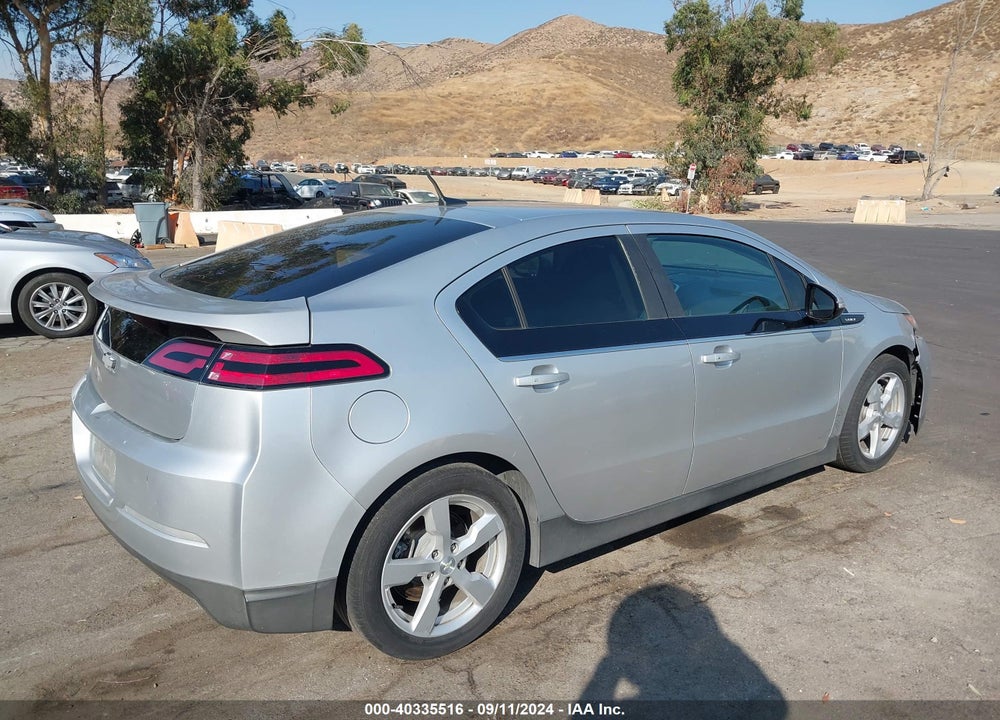 2013 CHEVROLET VOLT VIN: 1G1RE6E42DU106089