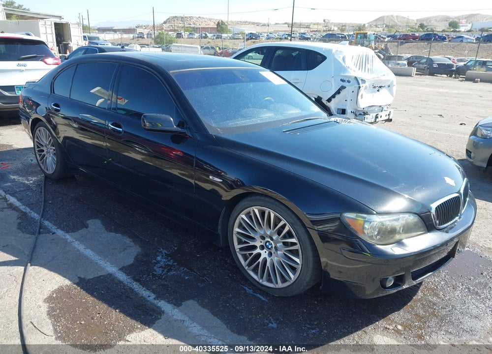 2008 BMW 750LI VIN: WBAHN83598DT80628