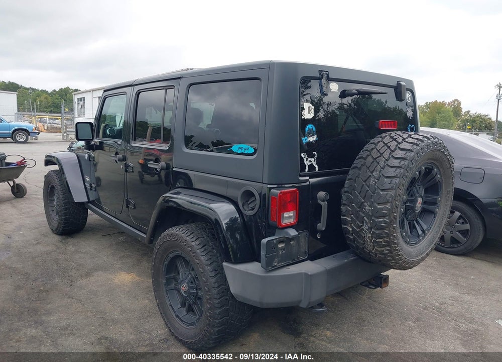 2012 JEEP WRANGLER UNLIMITED SAHARA VIN: 1C4BJWEG1CL229613