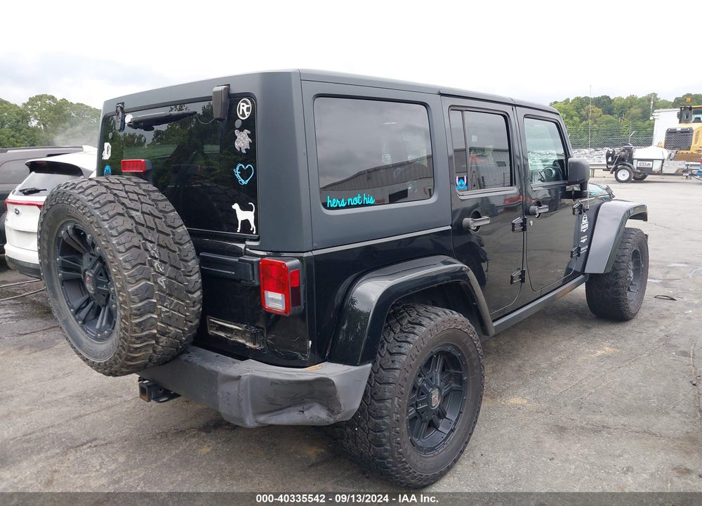 2012 JEEP WRANGLER UNLIMITED SAHARA VIN: 1C4BJWEG1CL229613