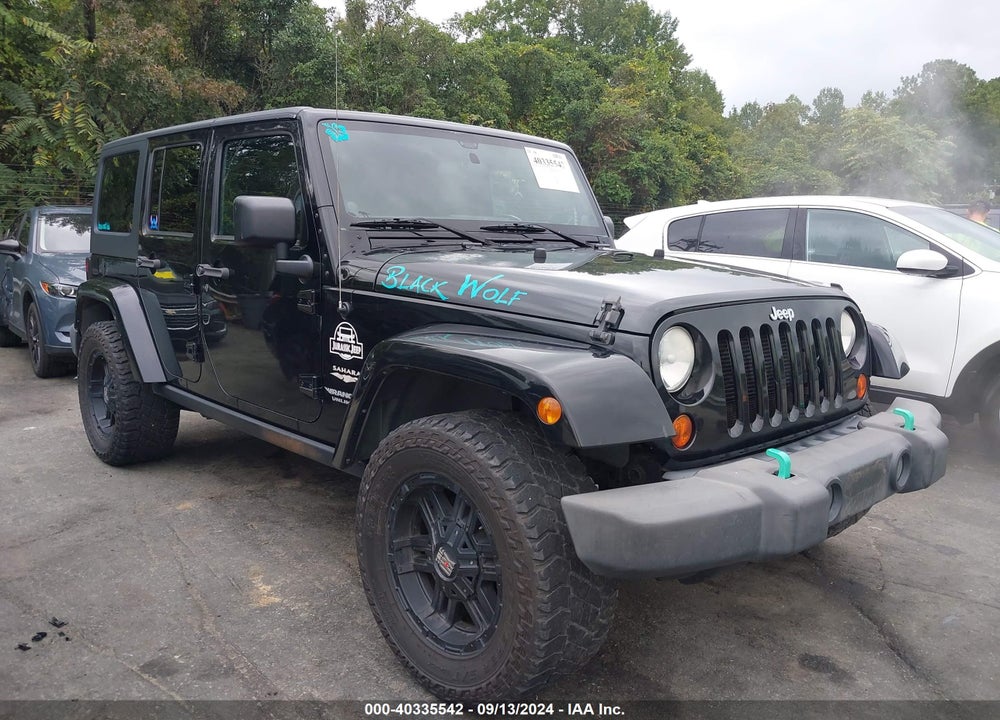 2012 JEEP WRANGLER UNLIMITED SAHARA VIN: 1C4BJWEG1CL229613