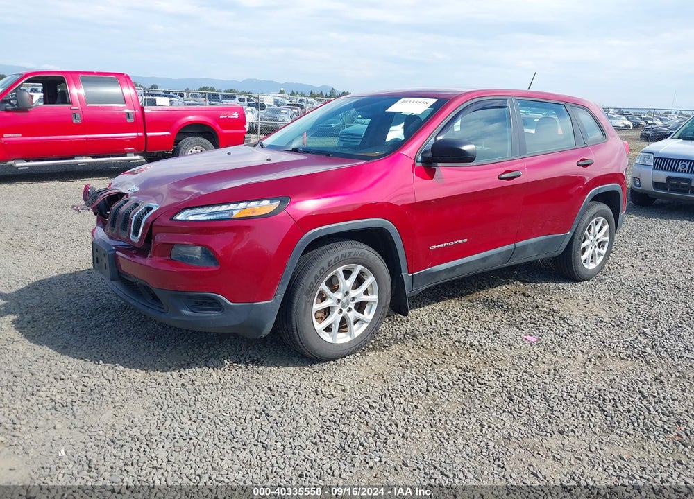 2014 JEEP CHEROKEE SPORT VIN: 1C4PJMAB7EW187213