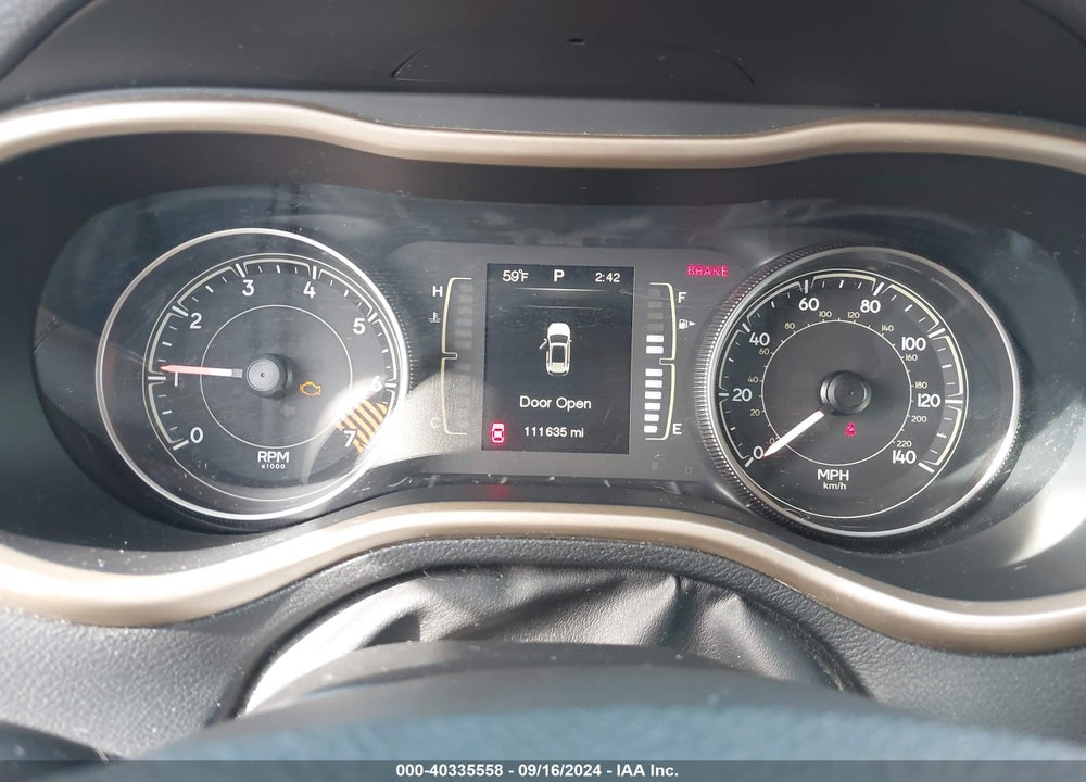 2014 JEEP CHEROKEE SPORT VIN: 1C4PJMAB7EW187213