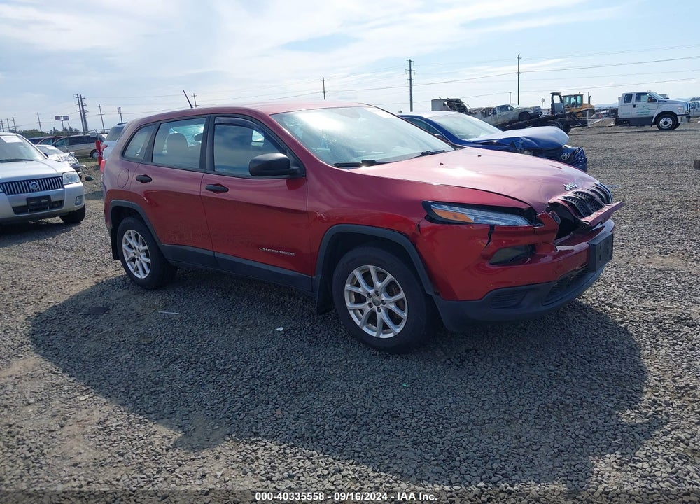 2014 JEEP CHEROKEE SPORT VIN: 1C4PJMAB7EW187213