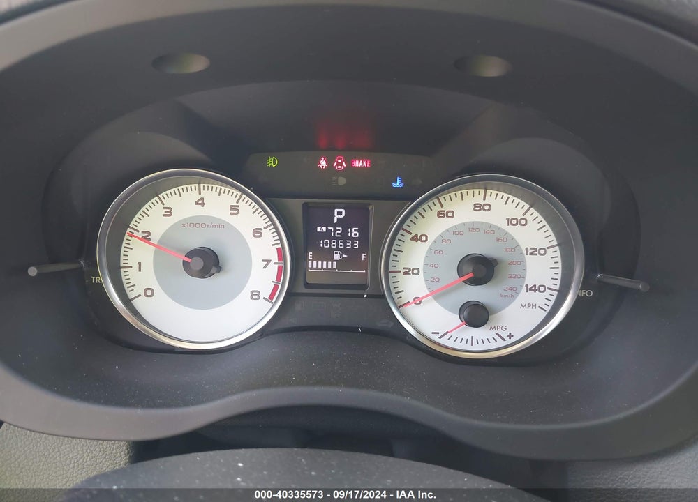 2012 SUBARU IMPREZA 2.0I LIMITED VIN: JF1GJAG66CH004402