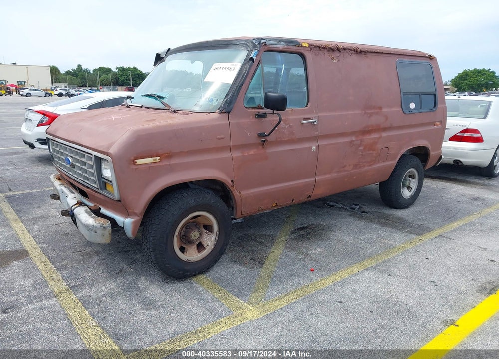 1985 FORD ECONOLINE E150 VAN VIN: 1FTDE14F5FHA66190