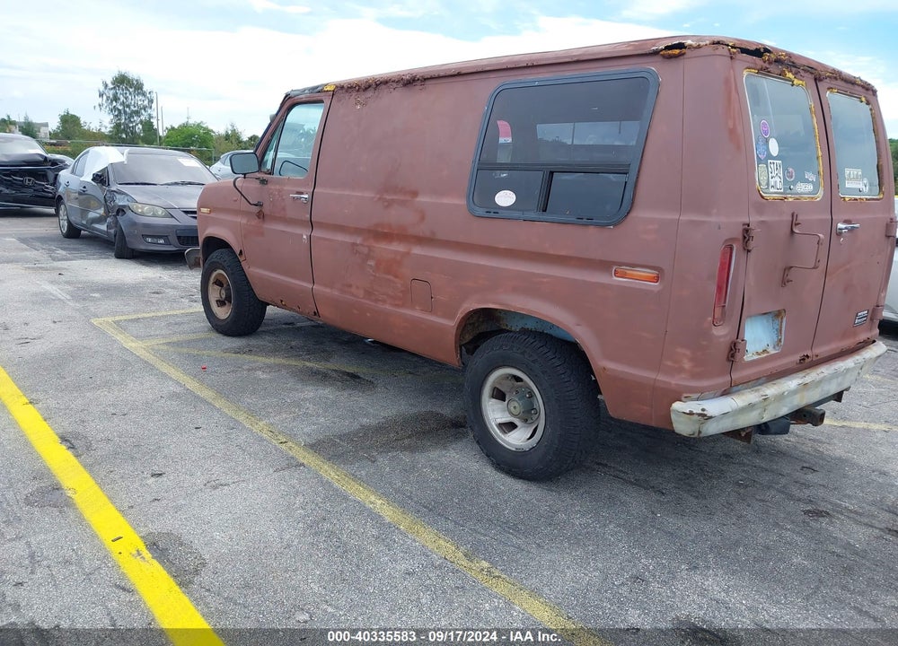 1985 FORD ECONOLINE E150 VAN VIN: 1FTDE14F5FHA66190