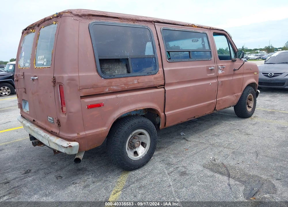 1985 FORD ECONOLINE E150 VAN VIN: 1FTDE14F5FHA66190