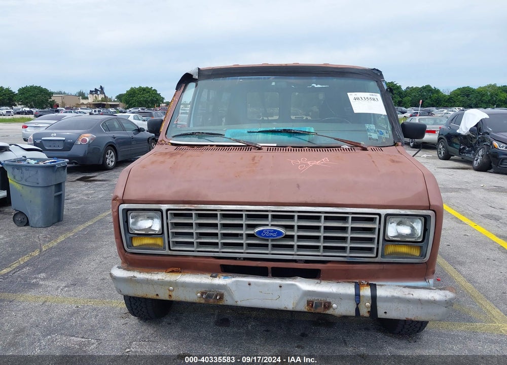 1985 FORD ECONOLINE E150 VAN VIN: 1FTDE14F5FHA66190