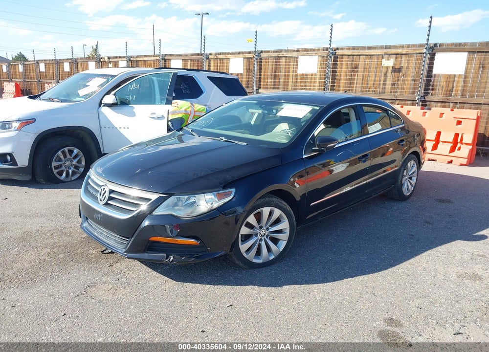 2011 VOLKSWAGEN CC SPORT VIN: WVWMN7AN9BE717086