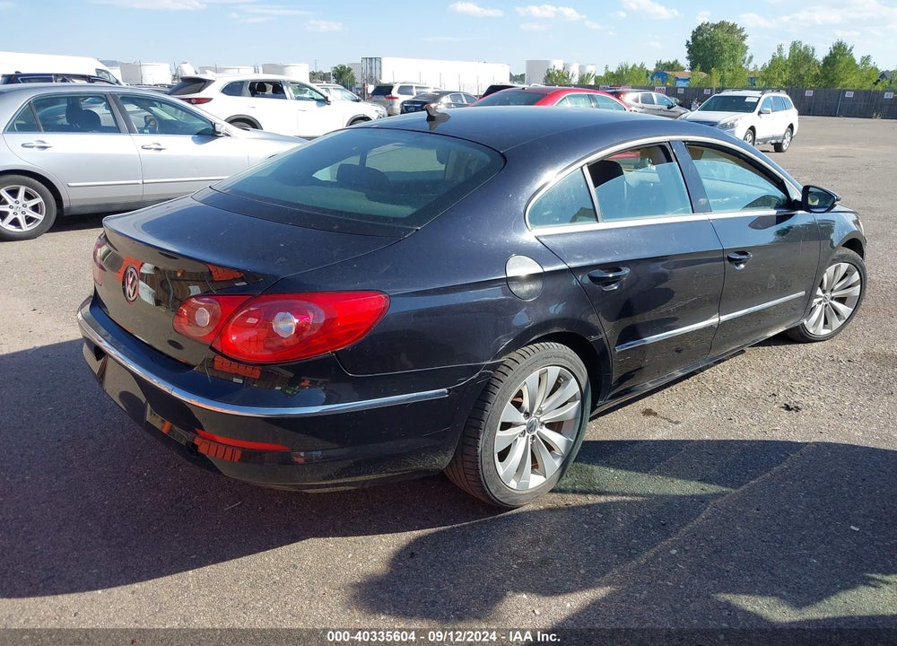 2011 VOLKSWAGEN CC SPORT VIN: WVWMN7AN9BE717086